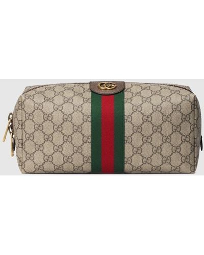 Gucci Ophidia GG Toiletry Case - Natural