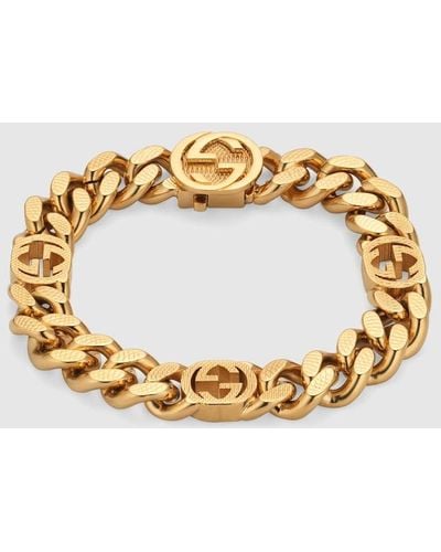 Gucci Interlocking Bracelet - Metallic