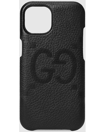 Gucci Jumbo GG Iphone 15 Case - Black