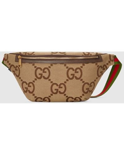 Gucci Jumbo GG Belt Bag - Brown