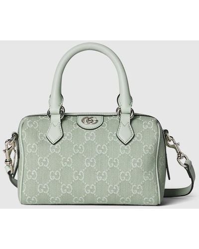 Gucci Ophidia GG Mini Top Handle Bag - Green