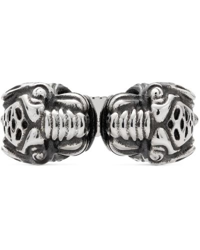 Gucci Tiger Head Ring - Metallic
