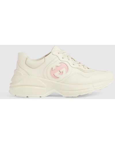 Gucci Rhyton Sneakers - Natural