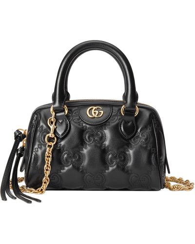 Gucci GG Matelassé Mini Bag - Black