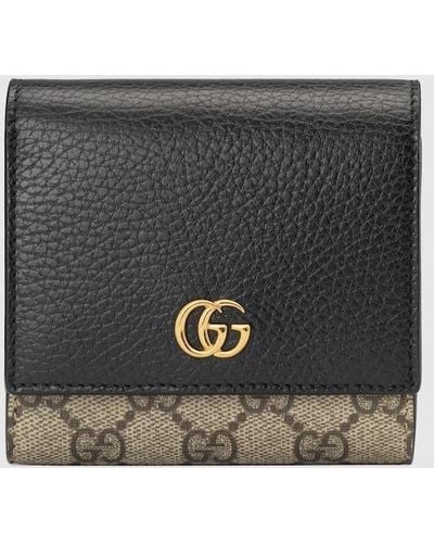 Gucci GG Marmont Medium Wallet - Black