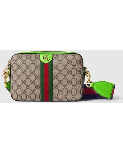 Gucci Ophidia GG Small Crossbody Bag - Green