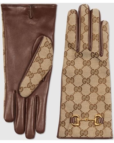 Gucci: Black Frisco Gloves