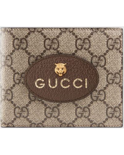 Gucci Neo Vintage GG Supreme Wallet - Natural