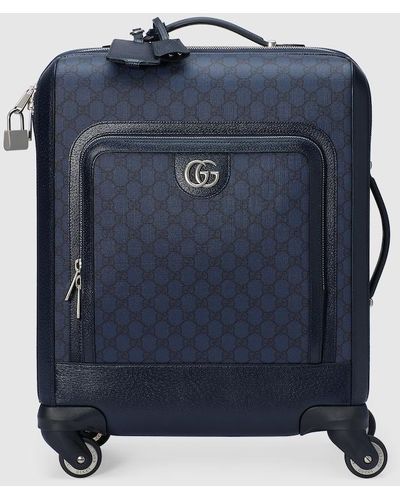 Gucci Ophidia GG Small Cabin Trolley - Blue