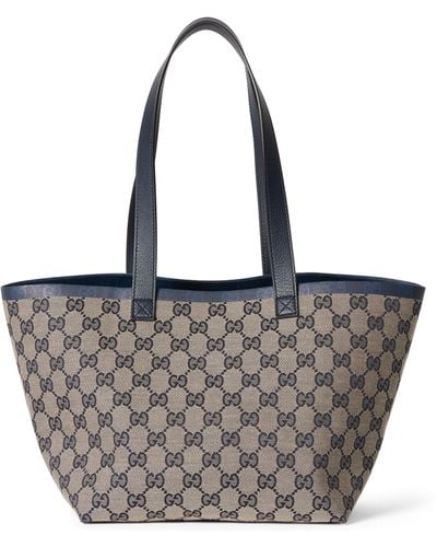 Gucci Original GG Small Tote Bag - Grey