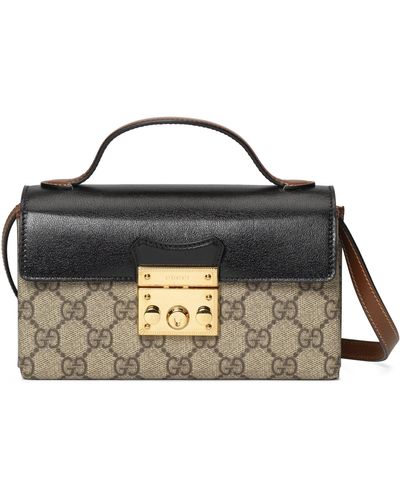Gucci Small Padlock Shoulder Bag - Brown