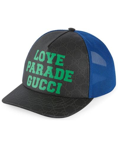 Gucci Love Parade Baseball Hat - Green