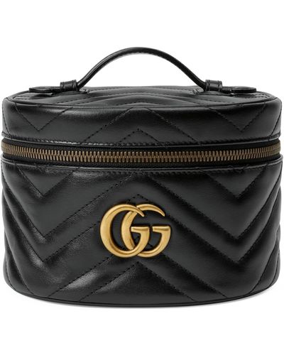 Gucci gg Marmont Cosmetic Case - Black