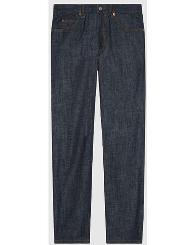 Gucci Regular Jeans Pants - Blue