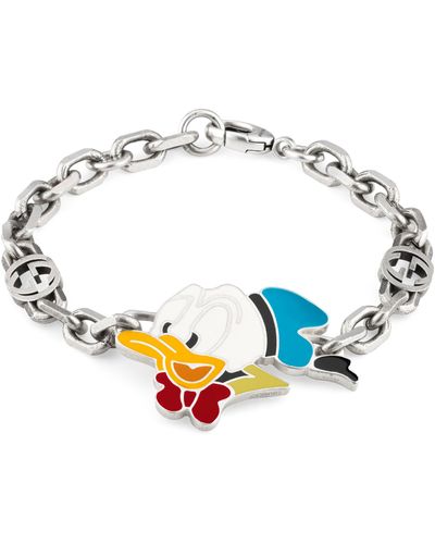 Gucci Disney X Donald Duck Bracelet - Metallic