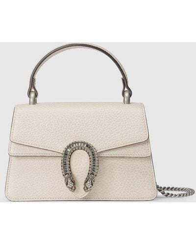 Gucci Dionysus Mini Top Handle Bag - Natural