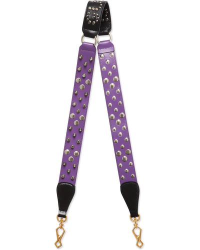 Gucci Studded '' Shoulder Strap - Purple