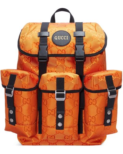 Gucci Off The Grid Backpack - Orange