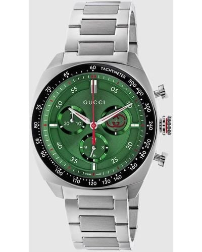 Gucci Interlocking Watch - Green