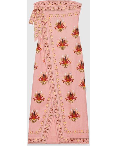 Gucci Musa Cover Up - Pink