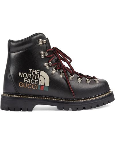 Gucci The North Face X Men's Ankle Boot - Black