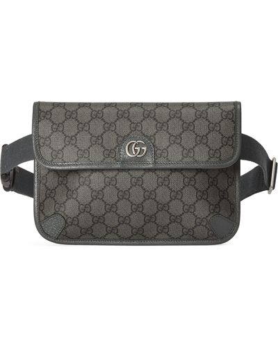 Gucci Ophidia gg Canvas Belt Bag - Grey