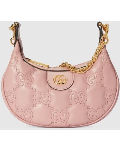 Gucci GG Matelassé Mini Bag - Pink