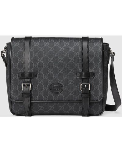 Gucci GG Messenger Bag - Black