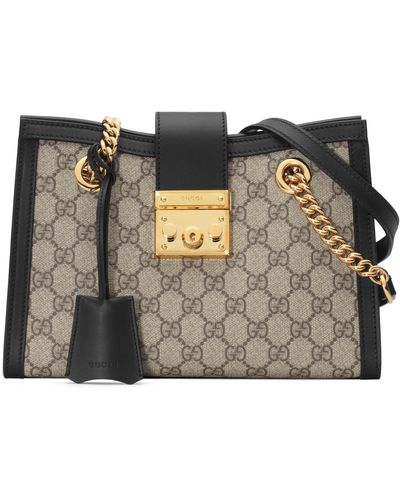 Gucci Padlock Small GG Shoulder Bag - Metallic