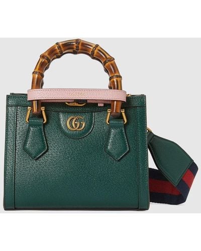 Gucci Diana Mini Tote Bag - Green