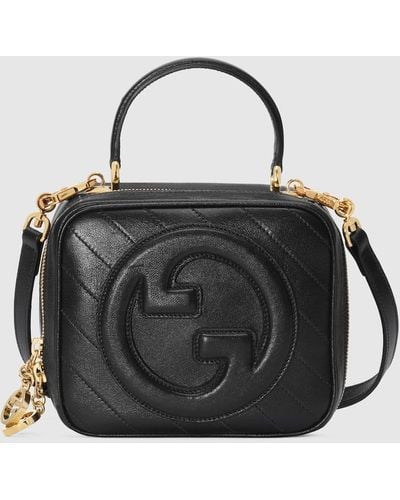 Gucci Blondie Top Handle Bag - Black