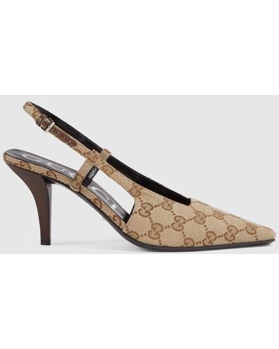 Gucci Women's Double G High Heel Slide Sandals | Bloomingdale's