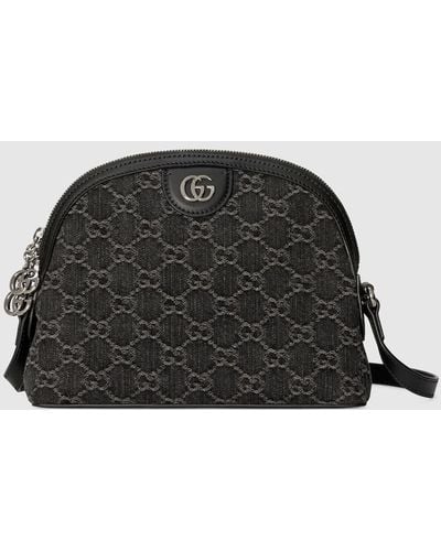 Gucci Ophidia GG Small Shoulder Bag - Black