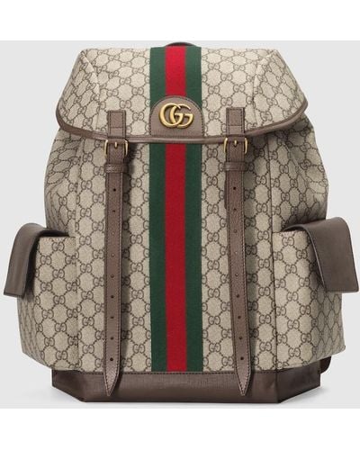 Mens Gucci black GG Supreme Messenger Bag | Harrods UK