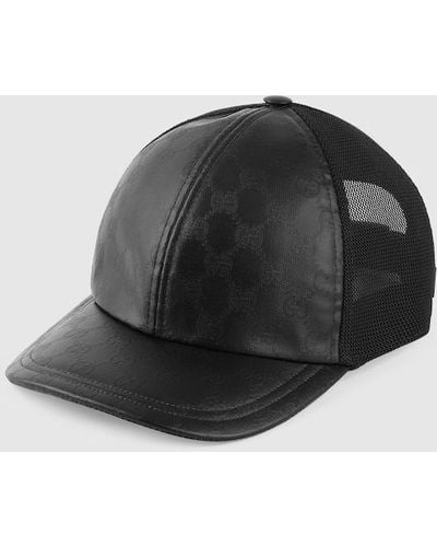 Gucci GG Crystal Baseball Hat - Black