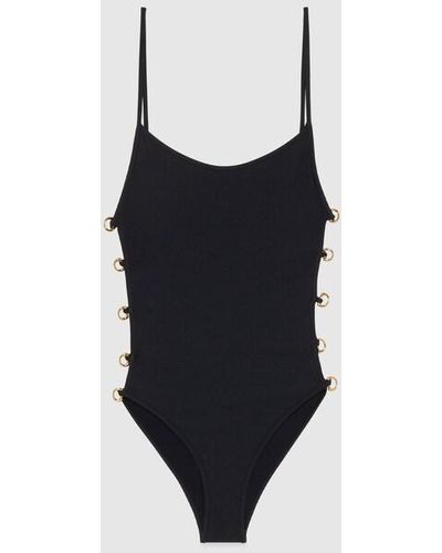 One-piece swimsuit Disney x Gucci Ecru size 38 FR in Cotton