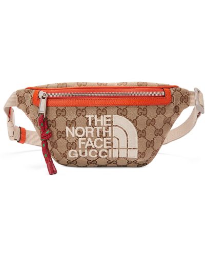 Gucci The North Face X Belt Bag - Natural