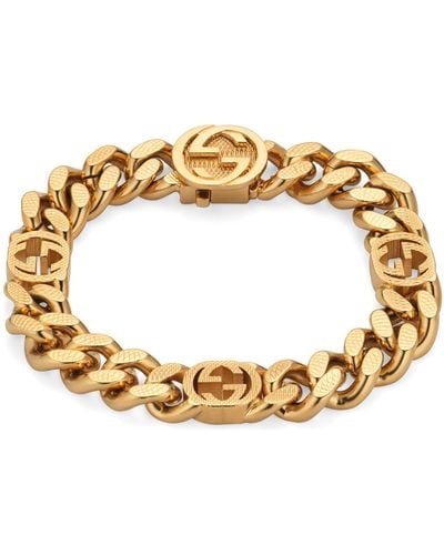 Gucci Interlocking Bracelet - Metallic