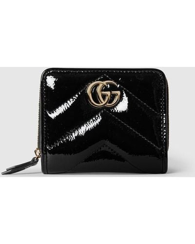 Gucci GG Marmont Mini Wallet - Black