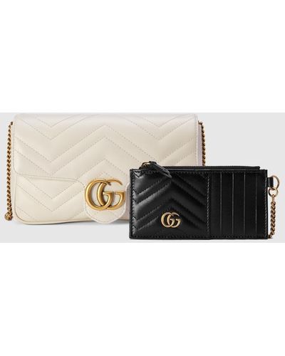 Gucci GG Marmont Mini Bag - White