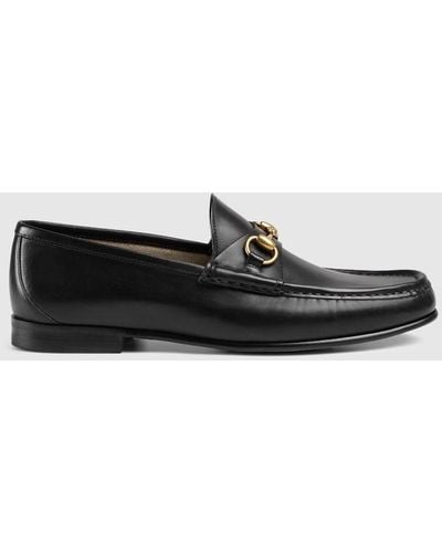 Gucci Roos Classic Horse Bit Loafer - Black