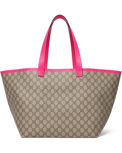 Gucci Ophidia GG Medium Tote Bag - Grey
