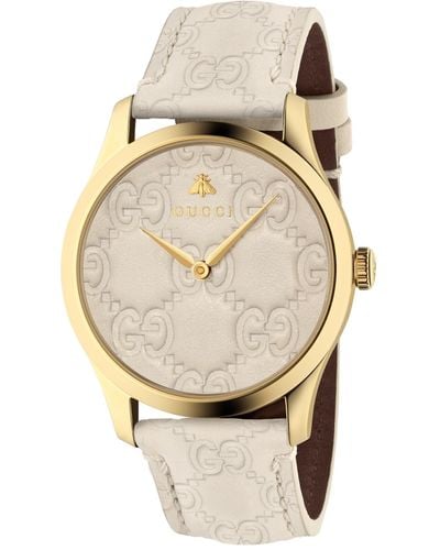 Gucci G-timeless Watch, 38mm - White
