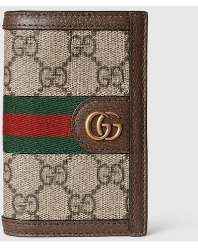 Gucci Ophidia GG Card Case - Green