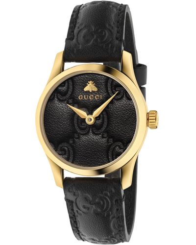 Black Gucci Watches for Women | Lyst Australia