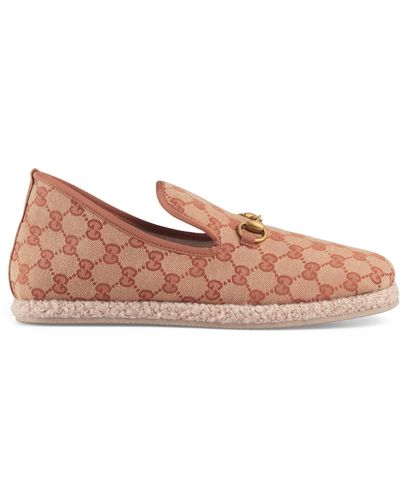 Gucci GG Canvas Loafer - Natural