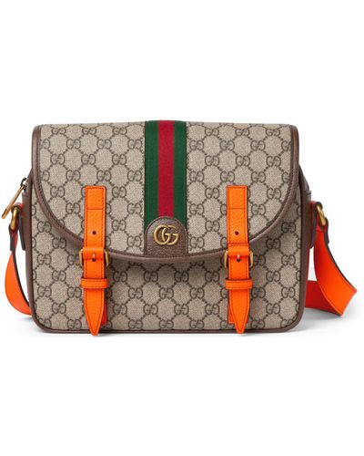 Gucci Ophidia GG Crossbody Bag - Red