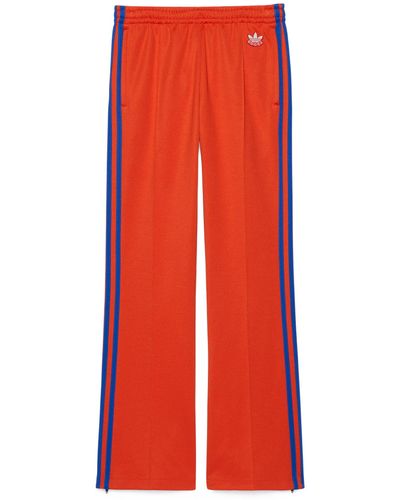 Gucci Adidas X Cotton Jersey Jogging Pant - Red