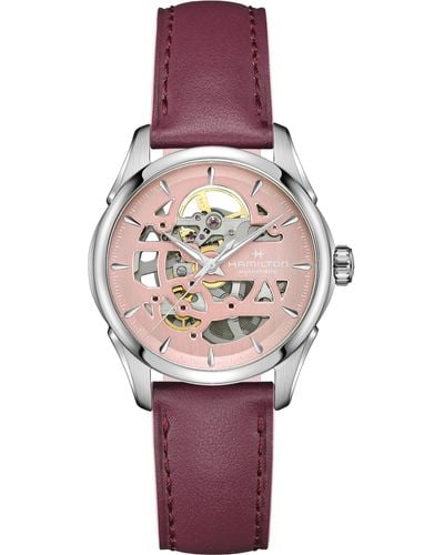 Hamilton Jazzmaster Skeleton Lady Auto - Multicolore