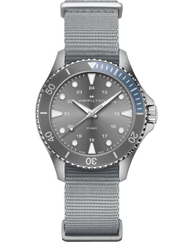 Hamilton Khaki Navy Scuba Quartz - Grau